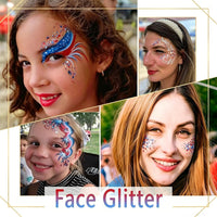 Velixir™ - Patriotic Face & Body Glitter Stick