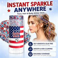 Velixir™ - Patriotic Face & Body Glitter Stick