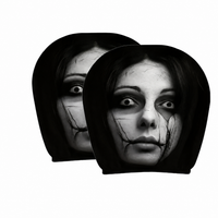 WickedWitches™ - Ghost Face Headrest Covers