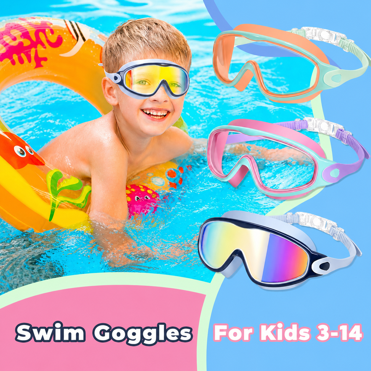 Velixir™ - Kids Swim Goggles