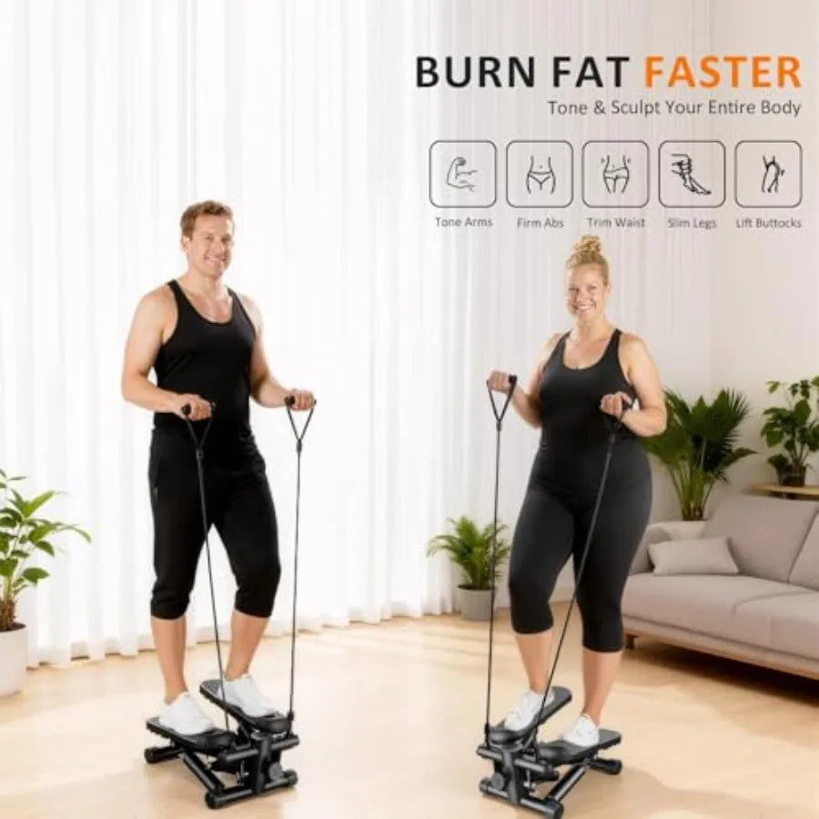 Velixir™ - Mini Twist Stepper with Resistance Bands