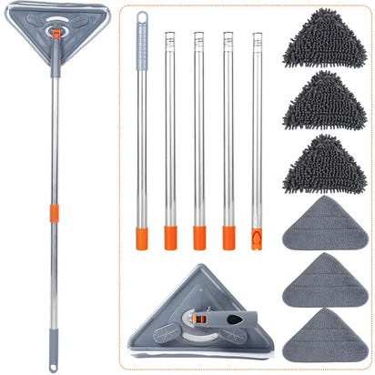 Velixir™ - Heavy Duty Long Handle Wall Mop