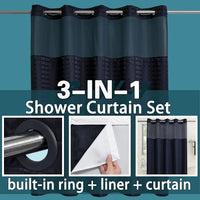 Velixir™ - No-Hook Shower Curtain