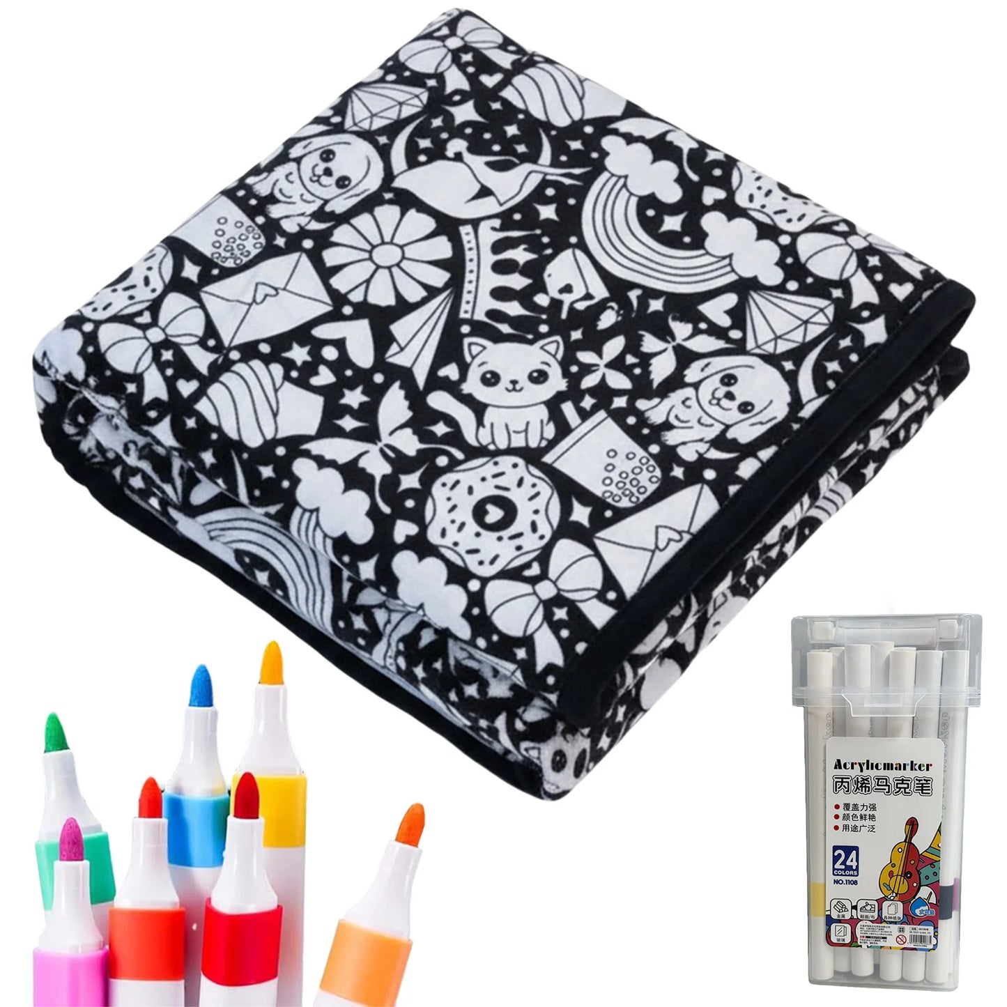 Velixir™- Coloring Blanket for Adults