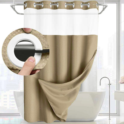 Velixir™ - No-Hook Shower Curtain