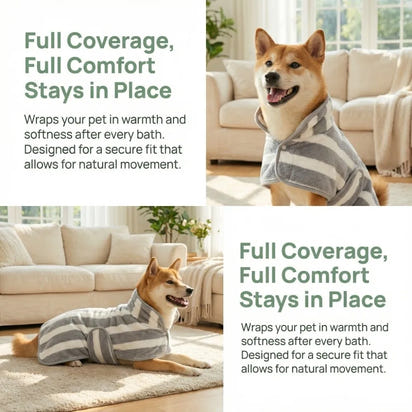 Velixir™ - Dog Bathrobe