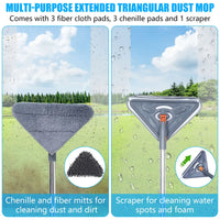 Velixir™ - Heavy Duty Long Handle Wall Mop