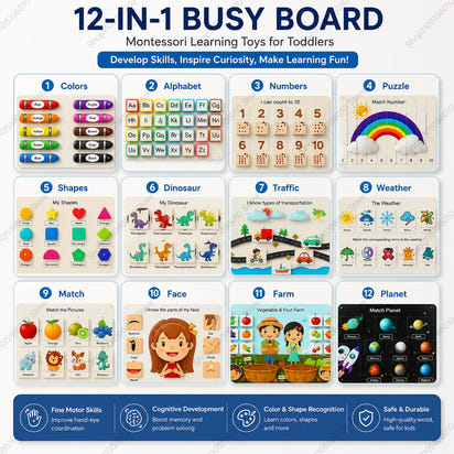 Velixir™ - My Preschool Busy Book