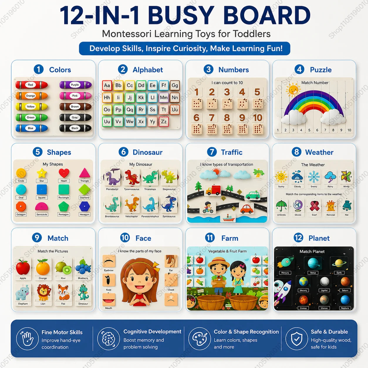 Velixir™ - My Preschool Busy Book