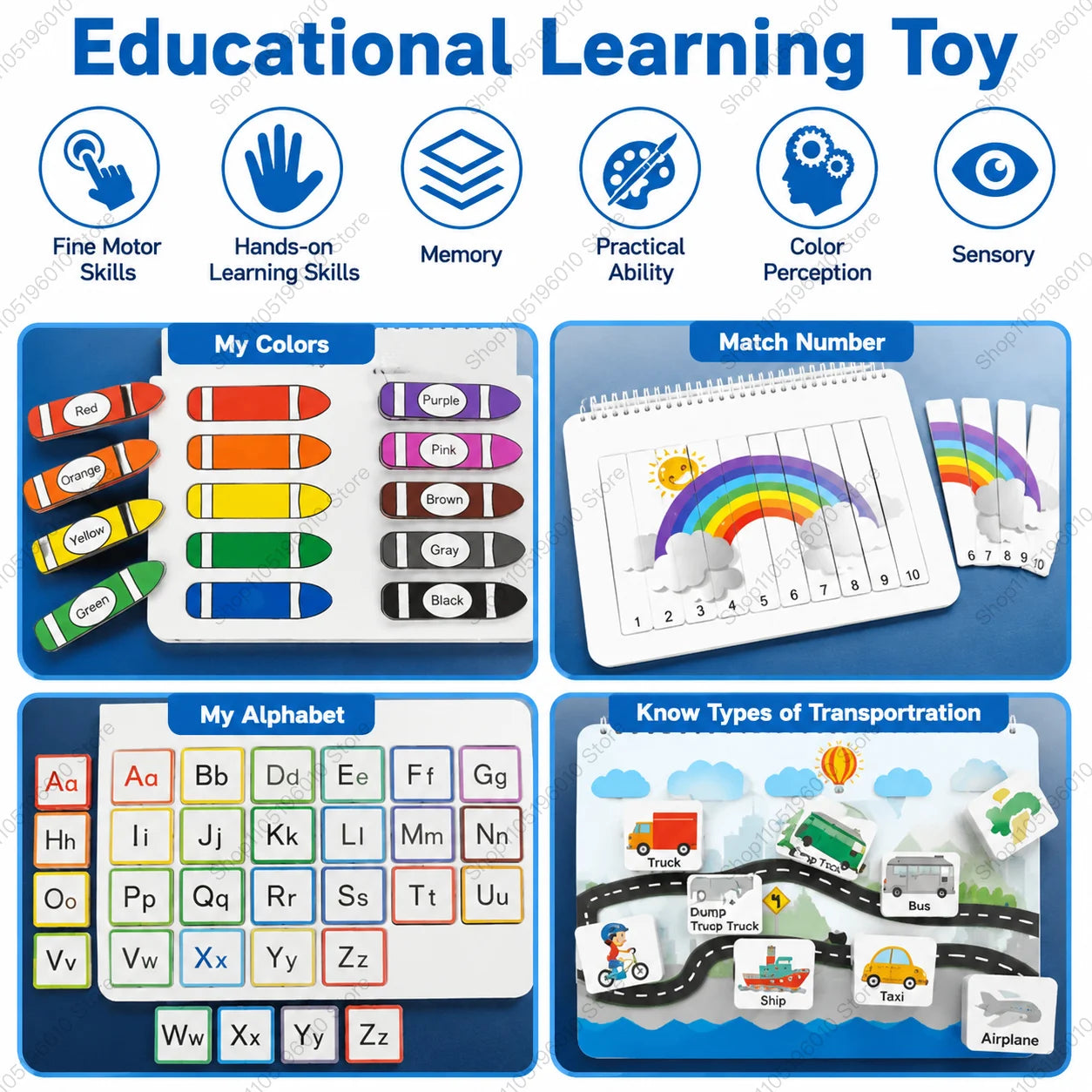 Velixir™ - My Preschool Busy Book