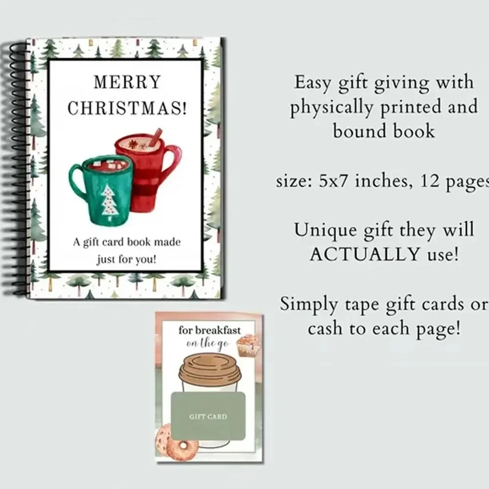 Velixir™ - Christmas Gift Card Book