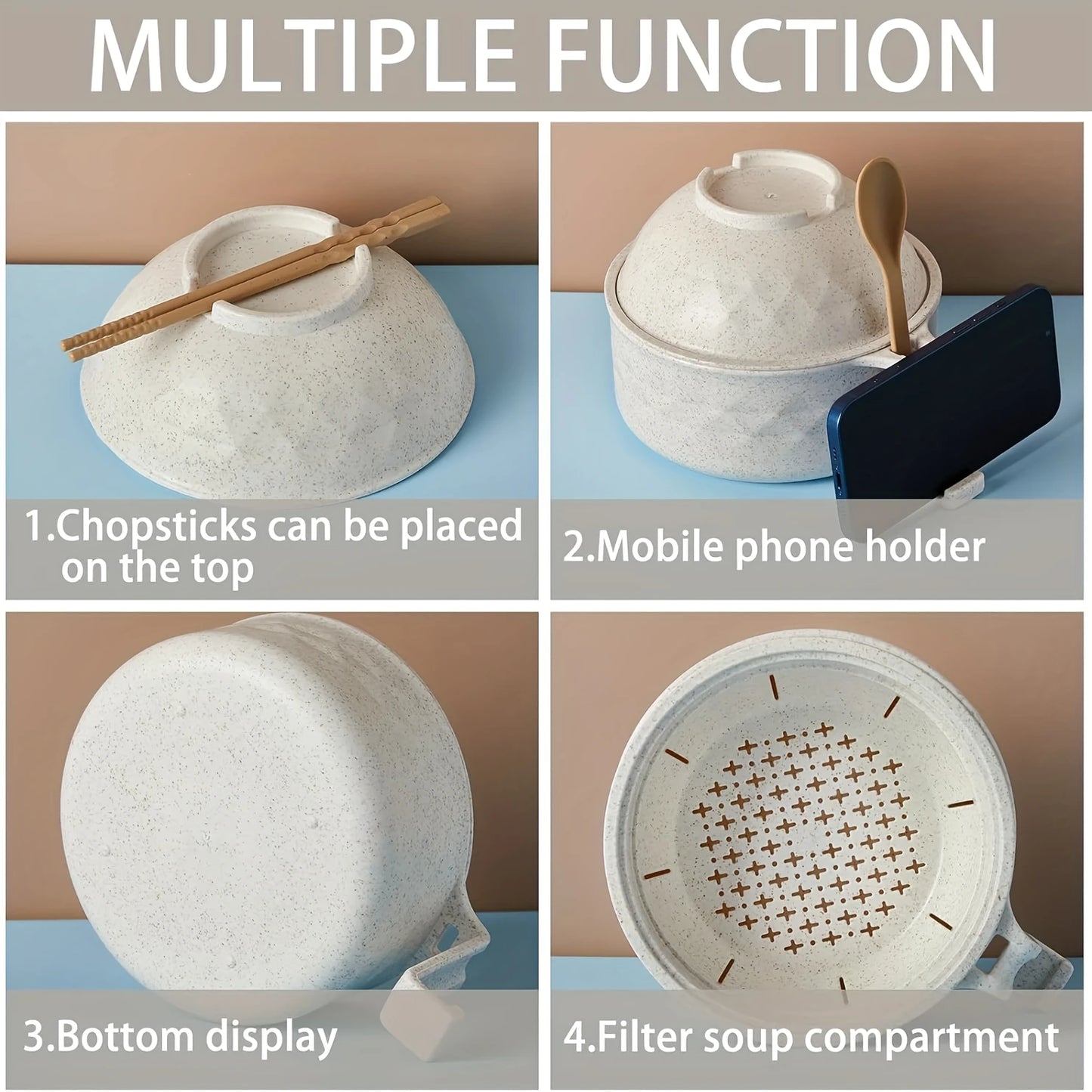 Velixir™ - Microwave Ramen Bowl