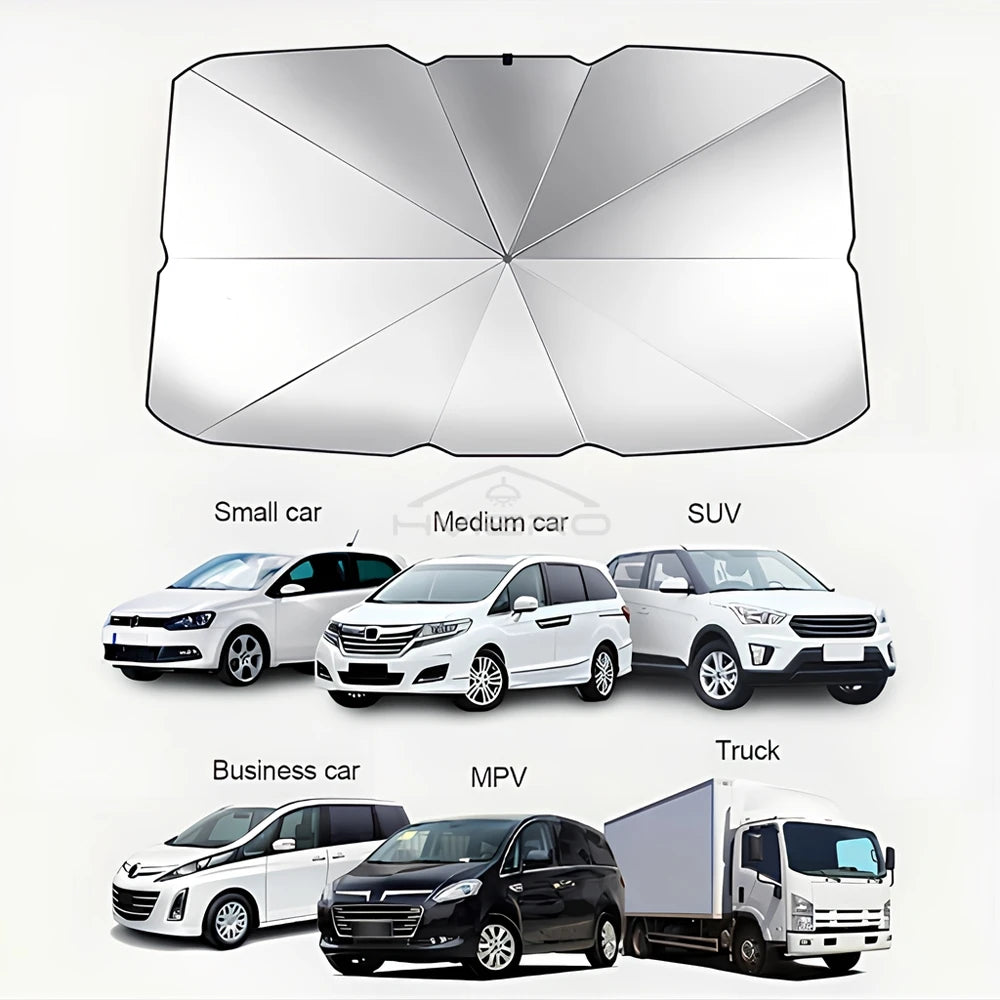 ShadeGuard™ - Foldable Anti UV WindShield Sunshade