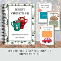 Velixir™ - Christmas Gift Card Book