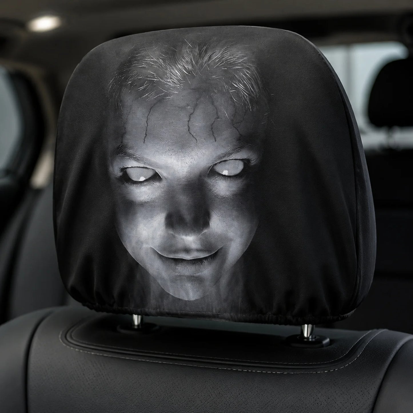 WickedWitches™ - Ghost Face Headrest Covers