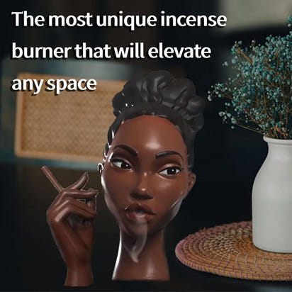 AuroraIncense™ - Head Incense Burner