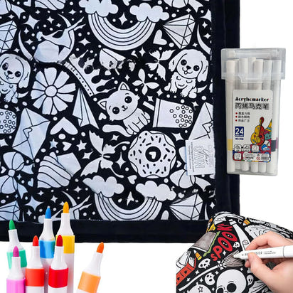 Velixir™- Coloring Blanket for Adults