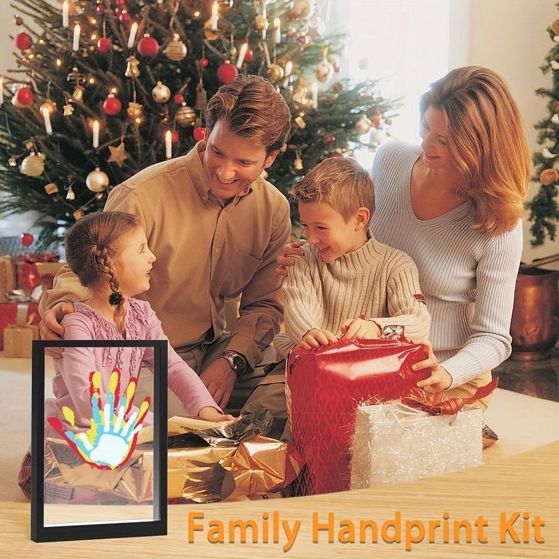 Velixir™ - Wooden Transparent Handprint Frame Set